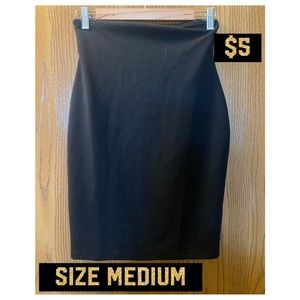 Black Pencil Skirt